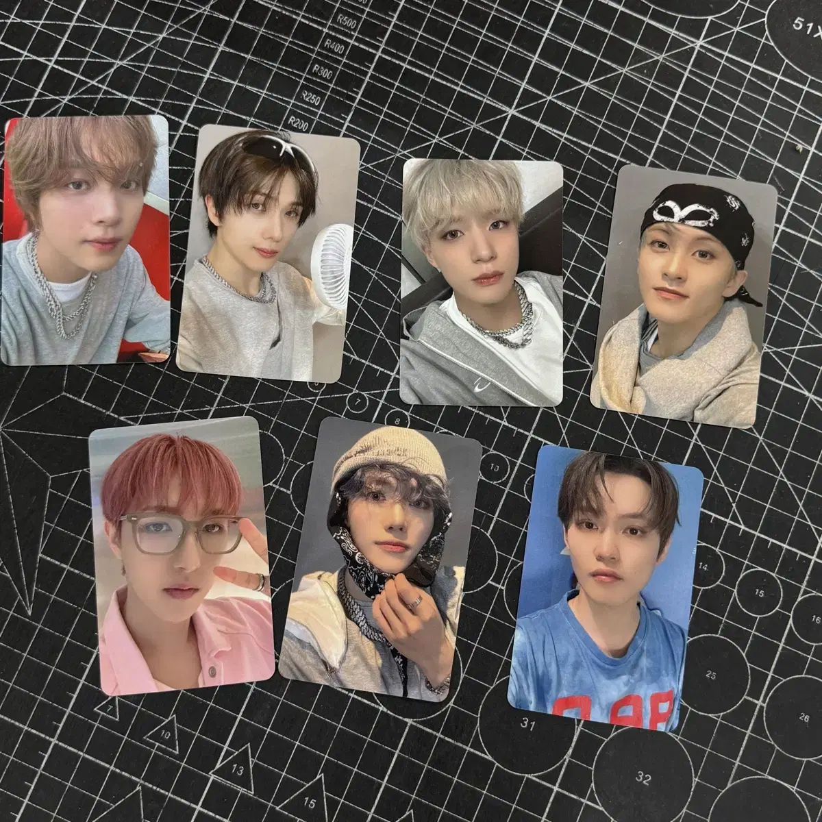 ATEEZ MAKETSTAR ヨントントレカ コンプセット ×3 恐竜 ATEEZ トレカ MAKESTAR 特典 恐竜ver. コンプリートセット